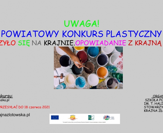 Konkurs plastyczny - Wydarzyło się na Krajnie...